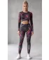 Top funcțional pentru femei cu mâneci lungi premium ALTISPORT VOJ/ALW082TR04 NEGRU