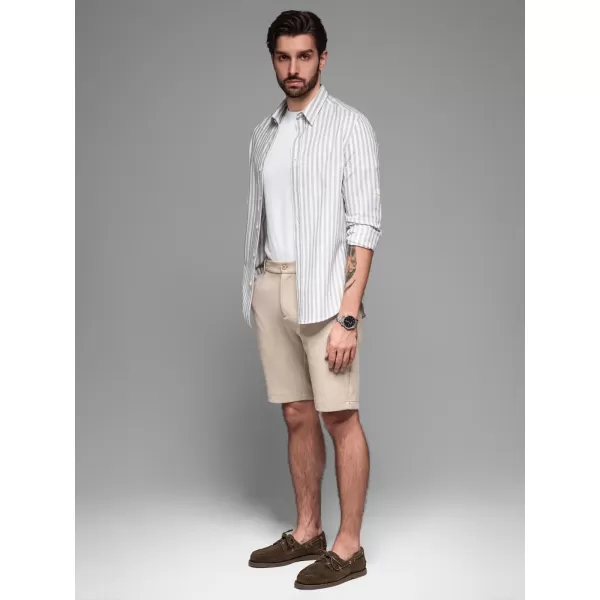  Pantaloni scurţi OMBRE OM-SRCS-0166 NISIP 