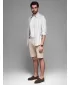 Pantaloni scurţi OMBRE OM-SRCS-0166 NISIP