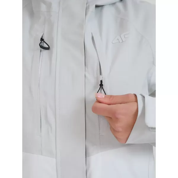  Geacă pentru doamne 4F WSS25TTJAF710 GRI DESCHIS LA RECE 