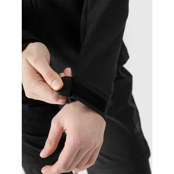  Geacă de softshell pentru femei 4F WSS25TSOFF315 NEGRU ADÂNC 