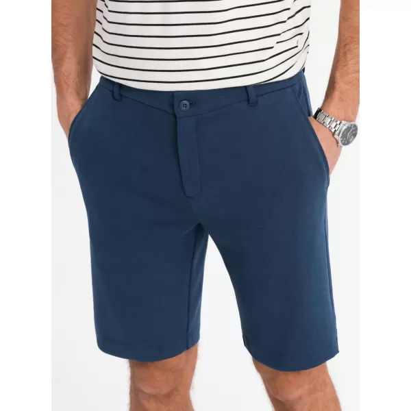  Pantaloni scurţi OMBRE OM-SRCS-0166 ALBASTRU MARIN 