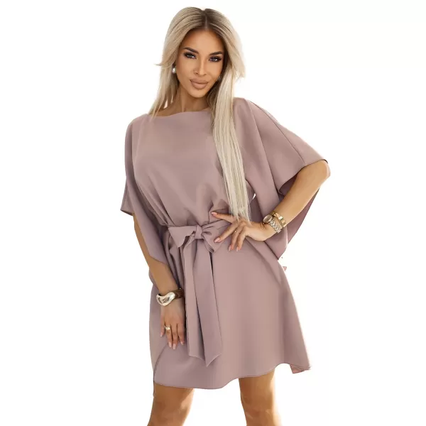  Rochie NUMOCO SOFIA 287-37 MOCHA MOUSSE 