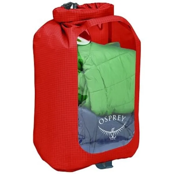  Sac impermeabil OSPREY DRY SACK 12 W/WINDOW MARS ORANGE 