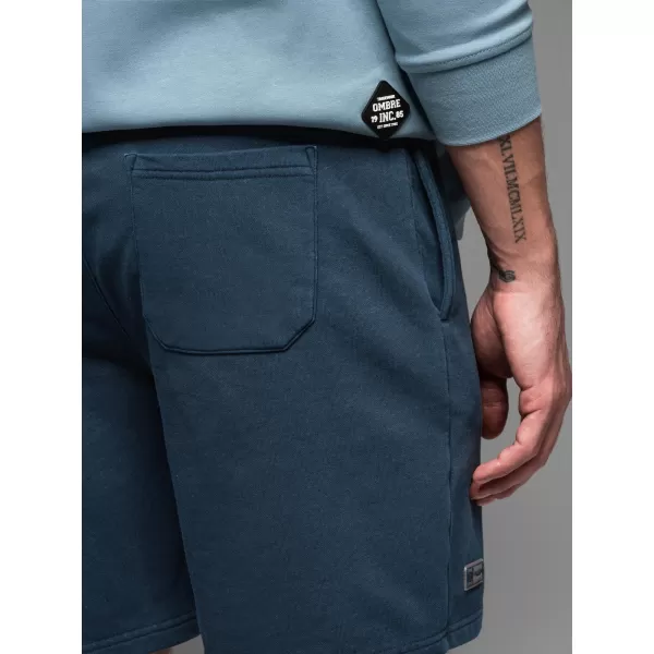  Pantaloni scurţi OMBRE OM-SRWS-0122 ALBASTRU MARIN 