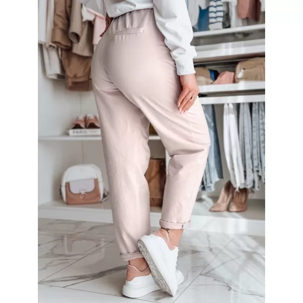  Pantalonii pentru doamne DSTREET UY2551 ROZ 