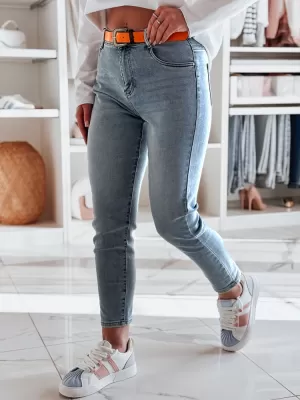 Pantalonii pentru doamne DSTREET FITONIC UY2450 ALBASTRU