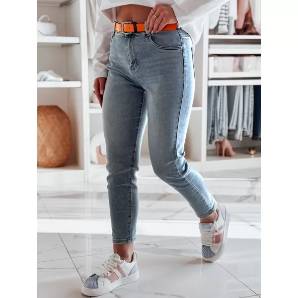  Pantalonii pentru doamne DSTREET FITONIC UY2450 ALBASTRU 