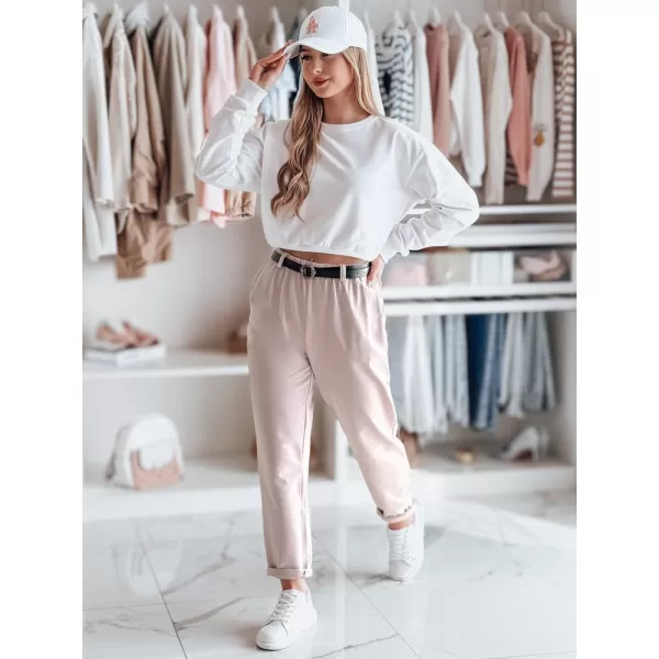  Pantalonii pentru doamne DSTREET UY2551 ROZ 