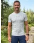 Tricou de compresie funcțională pentru bărbați cu premiu cu mânecă scurtă ALTISPORT VOJ/ALM095TR04 GRI
