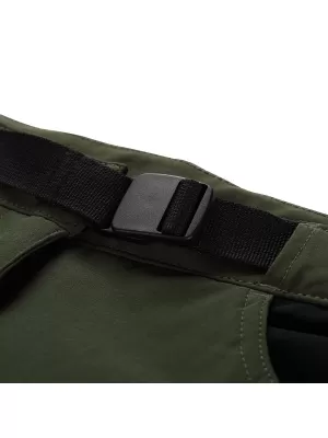 Pantaloni de softshell pentru femei ALPINE PRO AKANA 2 VERDE