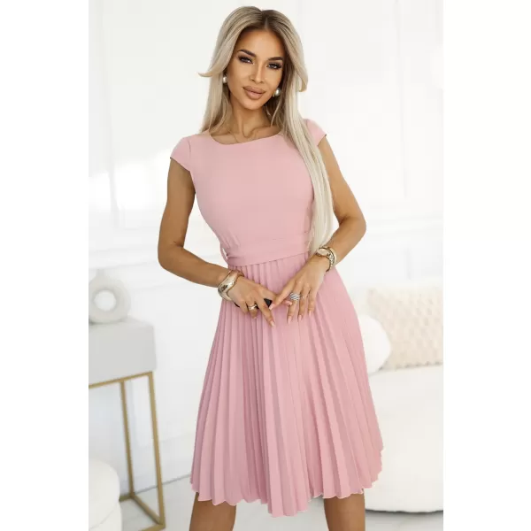  Rochie NUMOCO LILA 311-19 PUDRA 
