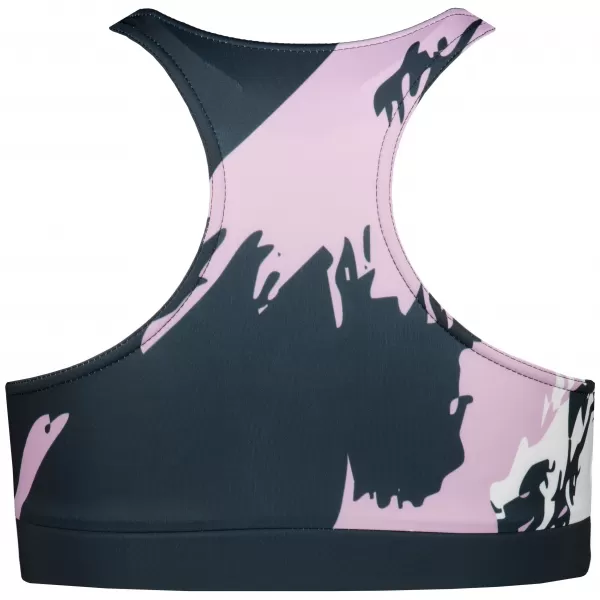  Premium de sutien sport pentru femei ALTISPORT VOJ/ALW081POD01 NEGRU-ROZ 