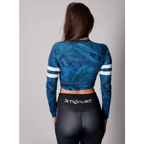  Top funcțional pentru femei cu mâneci lungi premium ALTISPORT VOJ/ALW096TR04 KEROSEN 