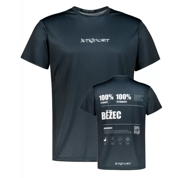  Premium funcțional pentru bărbați ALTISPORT BĚŽEC VOJ/ALM091TR01 NEGRU 