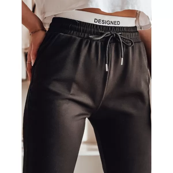  Pantalonii pentru doamne DSTREET SPORTIVO UY2398 NEGRU 
