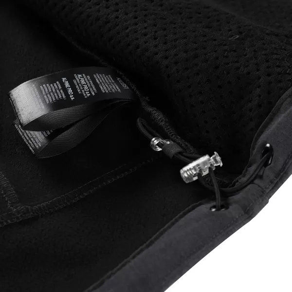  Jacheta de deton softshell ALPINE PRO OMANO 2 NEGRU 