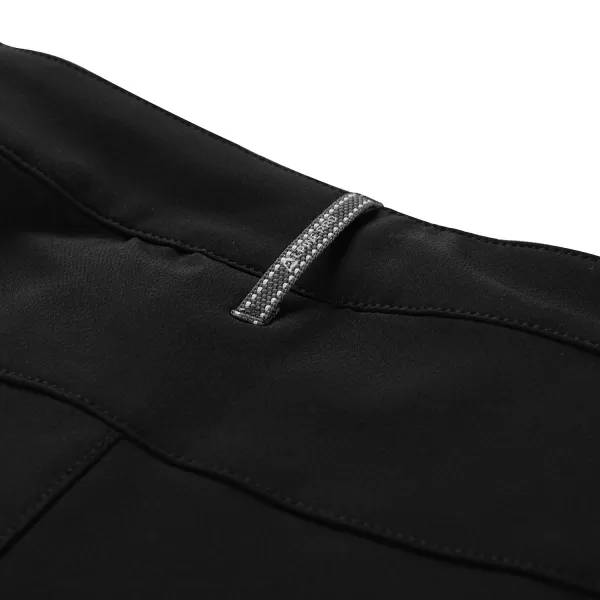  Pantaloni cu uscare rapidă ALPINE PRO RAMEL NEGRU 