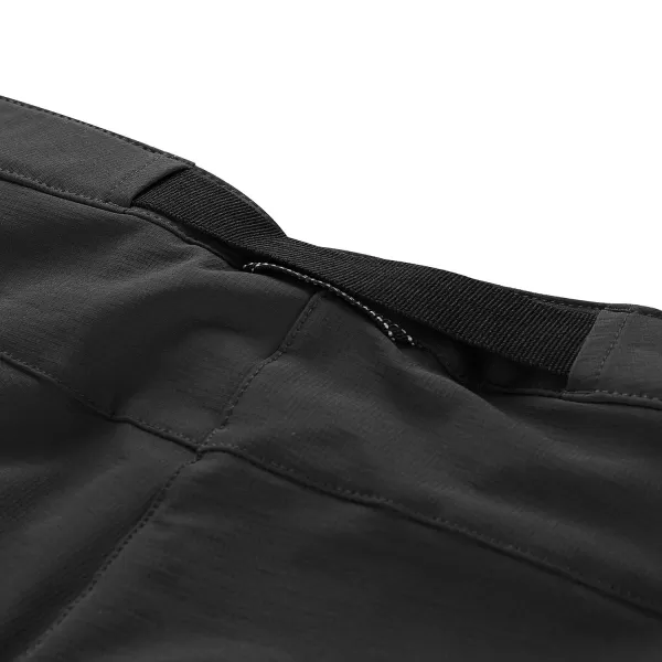 Pantaloni de softshell pentru femei ALPINE PRO CORBA NEUTRU/PĂMÂNTESC 