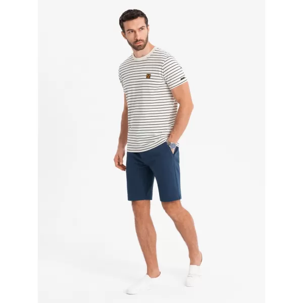  Pantaloni scurţi OMBRE OM-SRCS-0166 ALBASTRU MARIN 