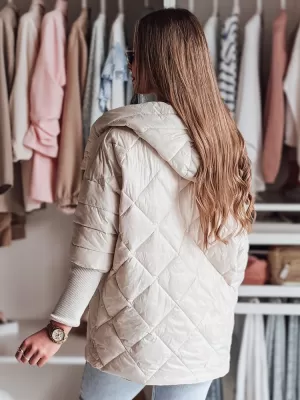 Geacă pentru doamne DSTREET PUFFILOF TY4856 ALB
