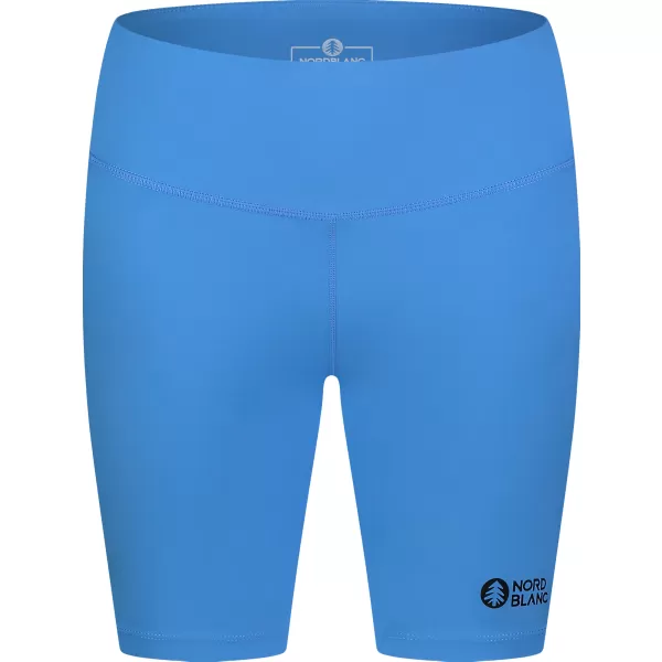  Jambiere scurte de fitness pentru femei NORDBLANC NBSPL8036 ALBASTRU 
