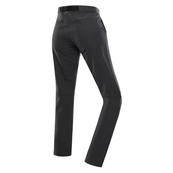  Pantaloni de softshell pentru femei ALPINE PRO CORBA NEUTRU/PĂMÂNTESC 