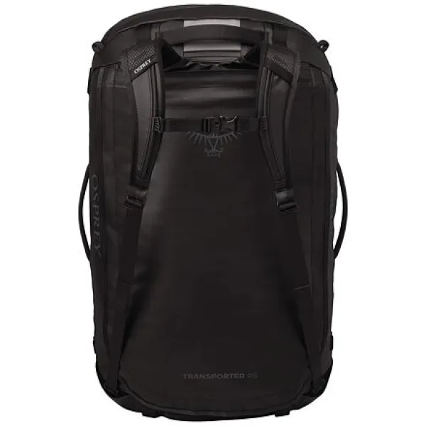  Geantă OSPREY TRANSPORTER 95 RAVEN BLACK/BLACK 