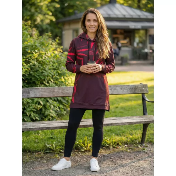  Premium funcțional extins pentru femei ALTISPORT VOJ/ALW094MI03 VIN/ROȘU 