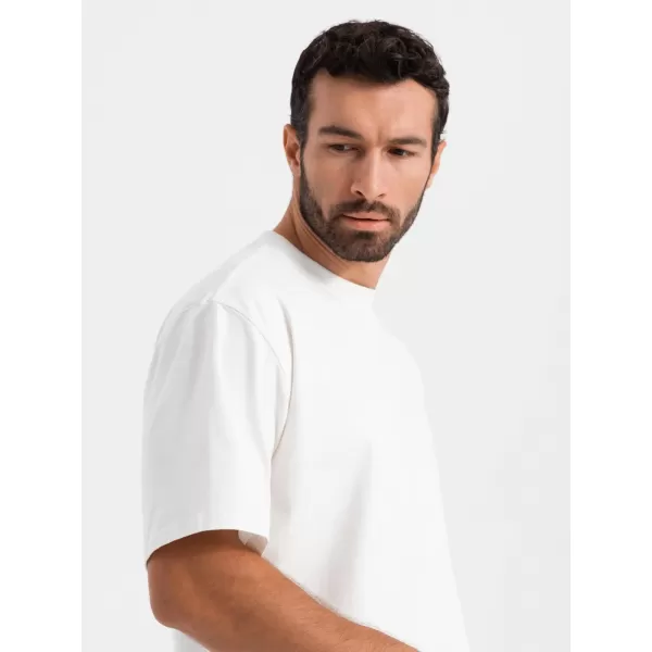  Cămaşă OMBRE OM-TSBC-0234 CREMĂ 