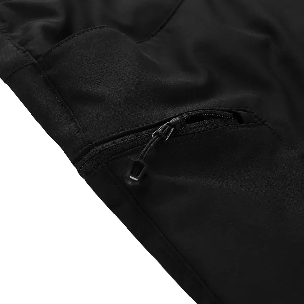  Pantaloni de damă cu uscare rapidă ALPINE PRO NESCA 2 NEGRU 