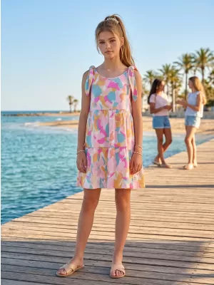 Rochie de vară ALPINE PRO ARENO BEJ
