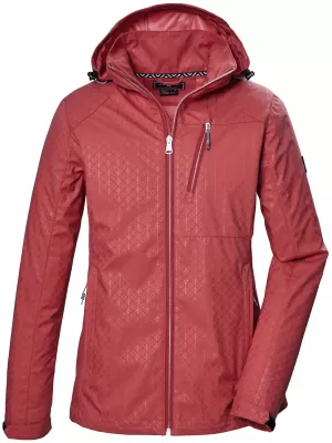 Geacă de softshell pentru femei KILLTEC KOS 121 42852 ROŞU