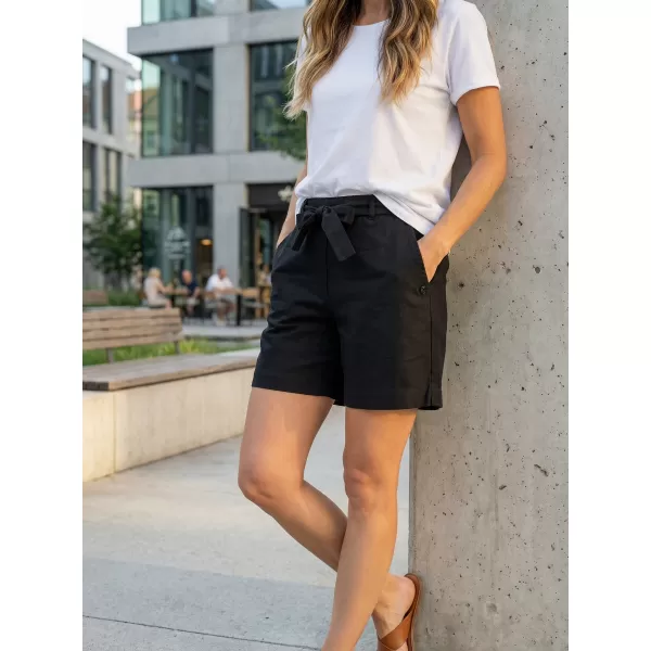  Pantaloni scurți pentru doamne ALTISPORT ETHEL NEGRU 