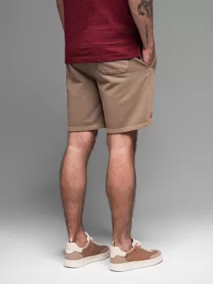 Pantaloni scurţi OMBRE OM-SRWS-0122 MARO DESCHIS