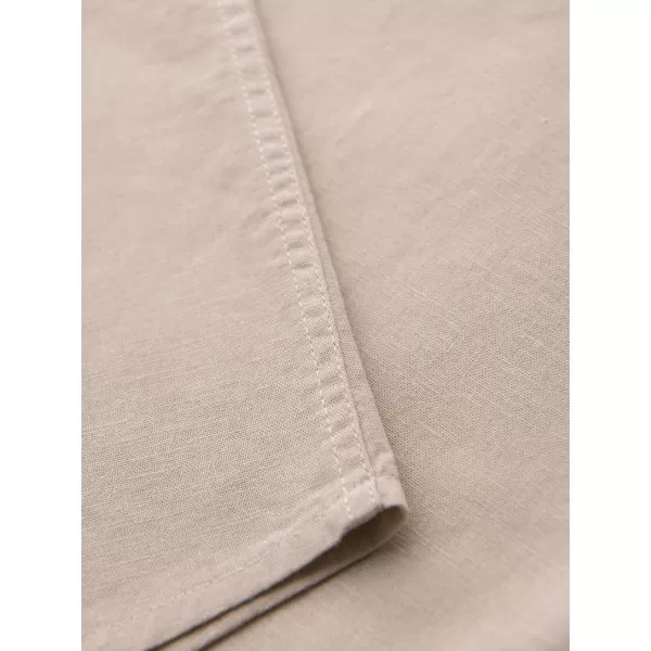  Cămaşă OMBRE OM-SHSS-0168 BEJ 