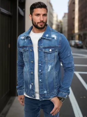 Sacou DSTREET TX3633 ALBASTRU