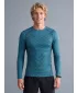 Tricou de compresie funcțională pentru bărbați cu premium cu mânecă lungă ALTISPORT VOJ/ALM095TR03 KEROSEN