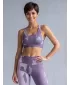 Premium de sutien sport pentru femei ALTISPORT VOJ/ALW080POD01 GRI-VIOLETĂ