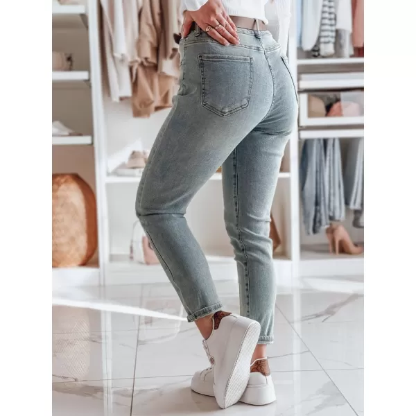  Pantalonii pentru doamne DSTREET SLIMVISA UY2460 ALBASTRU 