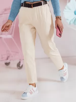 Pantalonii pentru doamne DSTREET SOFELIA UY2507 CHIHLIMBAR