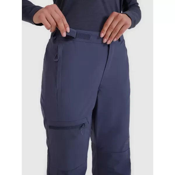  Pantalonii pentru doamne 4F WSS25TFTRF0797 ANTRACIT 