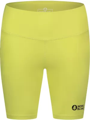 Jambiere scurte de fitness pentru femei NORDBLANC NBSPL8036 VERDE