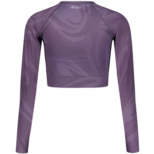  Top funcțional pentru femei cu mâneci lungi premium ALTISPORT VOJ/ALW072TR04 VIOLET 
