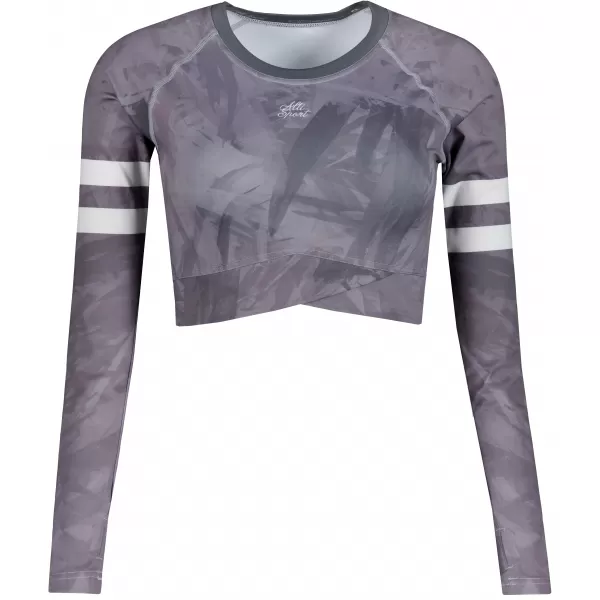  Top funcțional pentru femei cu mâneci lungi premium ALTISPORT VOJ/ALW096TR04 GRI 