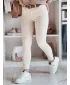 Pantalonii pentru doamne DSTREET LODGE UY2434 BEJ