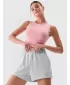 Pantaloni scurți pentru doamne 4F WMM00TSHOF542 MELANGE GRI GRI RECE