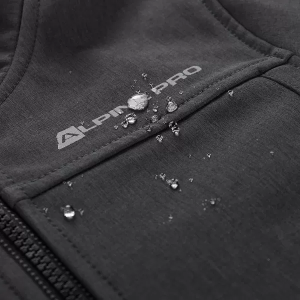  Jacheta de deton softshell ALPINE PRO OMANO 2 NEGRU 