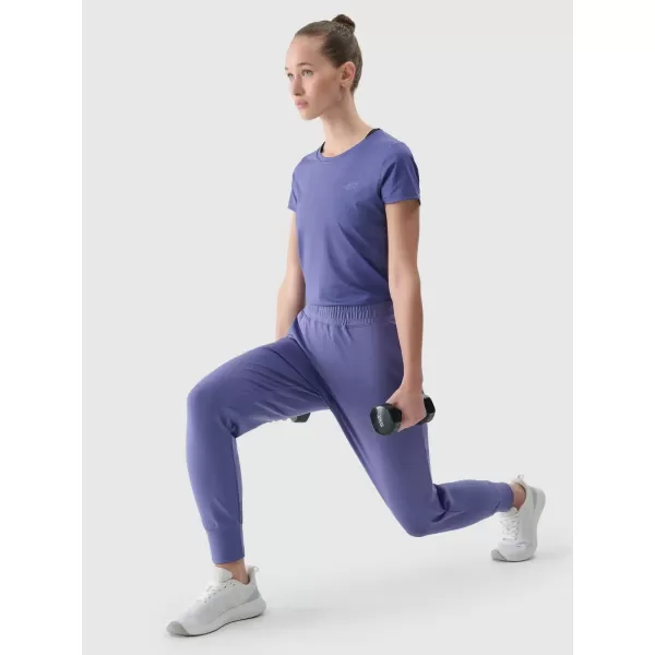  Pantalonii pentru doamne 4F RSS25TFTRF0789 DENIM 