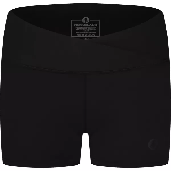  Pantaloni scurti fitness pentru femei NORDBLANC NBSPL8038 NEGRU 